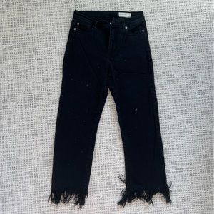 Pistola Black Fray Jeans